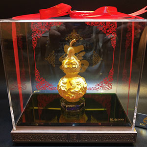 福禄旺金摆件