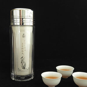 四方工艺杯（梅兰竹菊）
